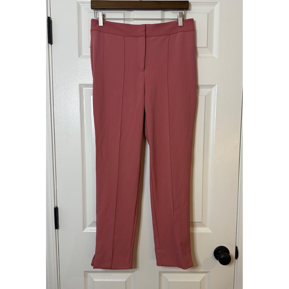 Women's Ankle Cropped Dress Pants - Rose